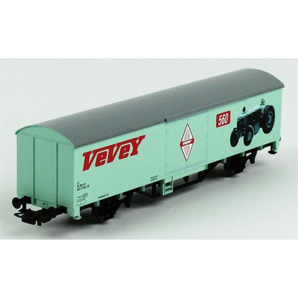 Piko (Classic) 54306 1/87 Ölçek,  Vevey, Kapalı Kasalı, SBB 3.Dönem, Model Tren Yük Vagonu