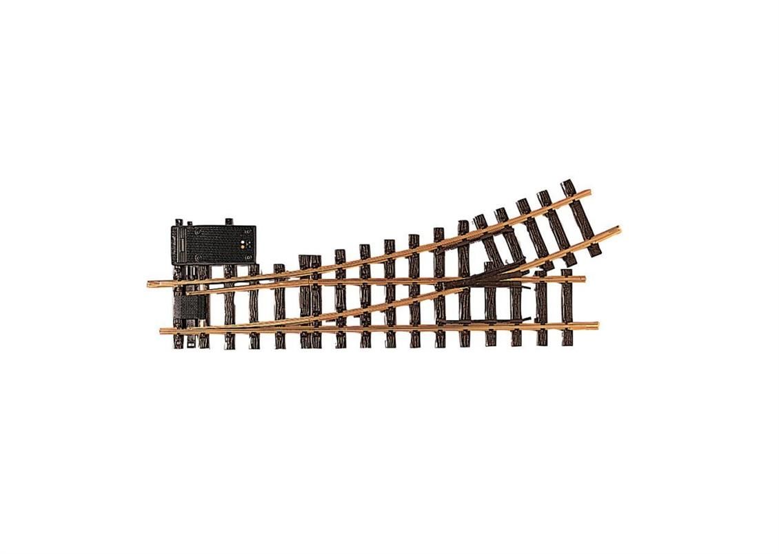 LGB 16150 1/22,5 Ölçek, Pirinç Elektrikli Sol Makas,R3, 22.5'