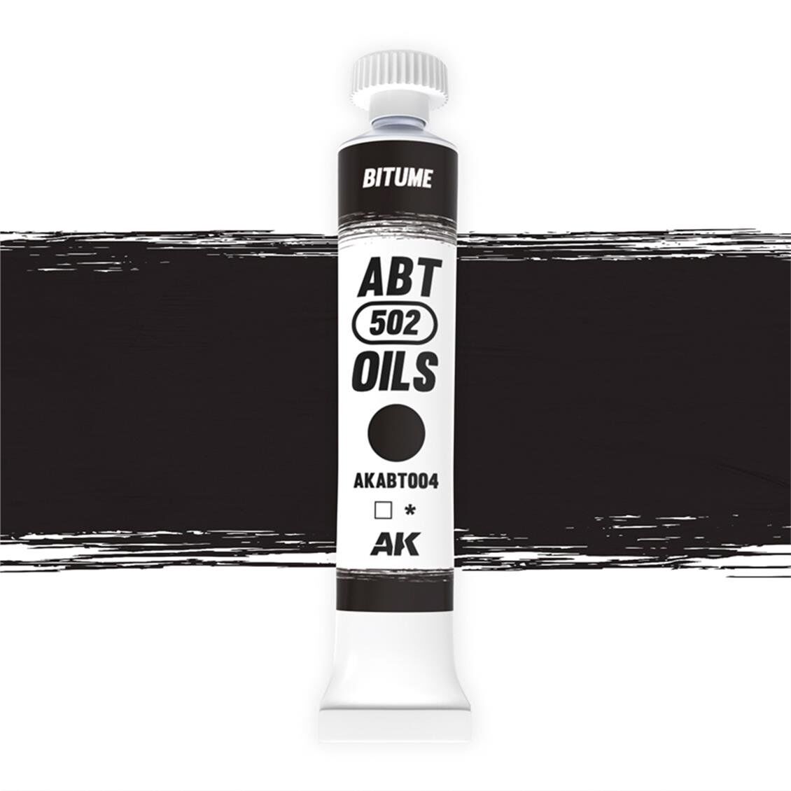 AK ABT006 20 ml. Yağlı Boya, Bitume