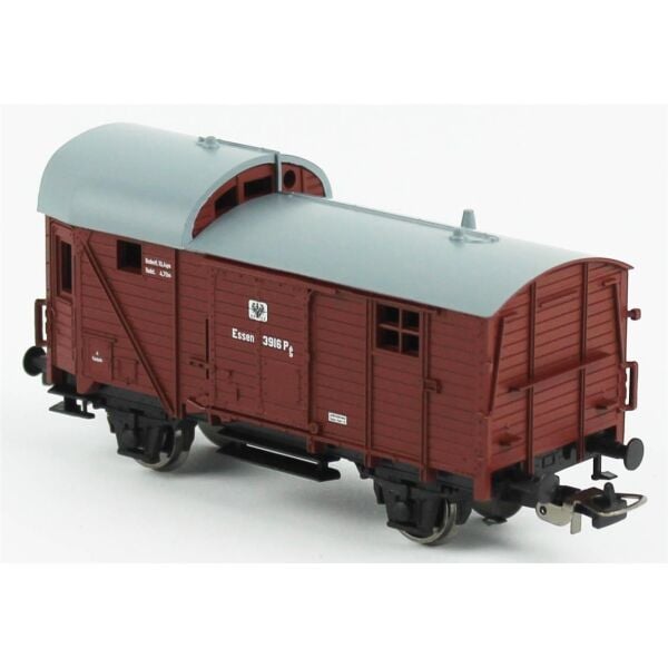 Piko (Expert) 54329 1/87 Ölçek, 14 Caboose, KPEV 1.Dönem, Model Tren Yük Vagonu