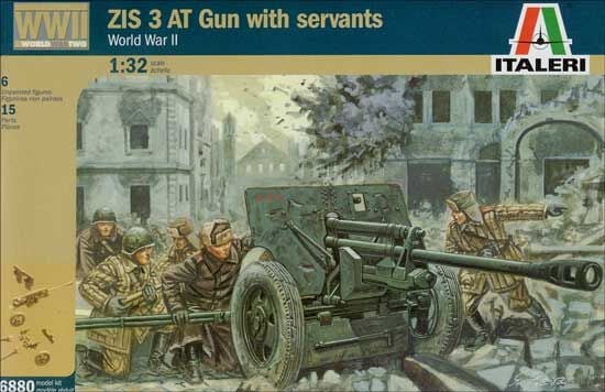 ZIS 3 AT Gun with servants