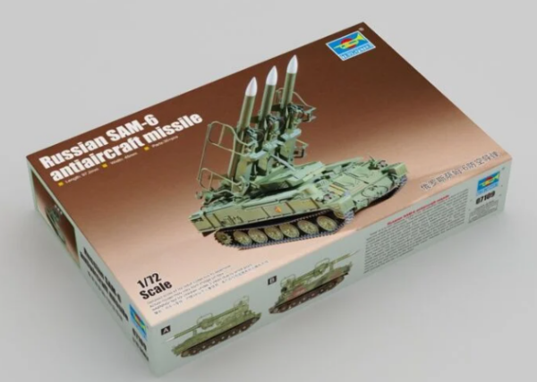 1/72 Russian SAM-6 Antiaircraft Missile