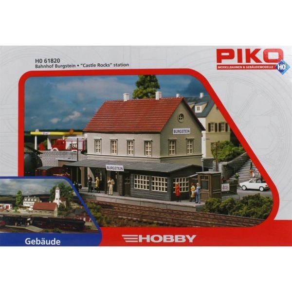 Piko 61820 1/87 Ölçek, İstasyon (Burgstein), Plastik Model Kiti