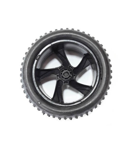 Tire and Rim for Truggy 1/18 Rc Araba Lastik