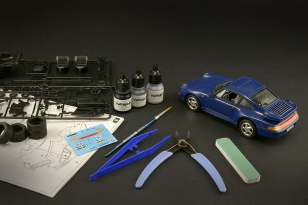 Porsche 911 - Complete Set For Modeling - Starter kit