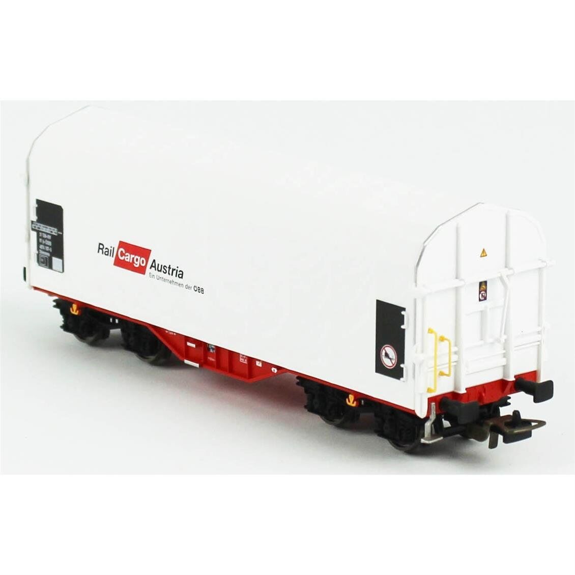 Piko (Expert) 54589 1/87 Ölçek, Yanı Açılan Brandalı, Rail Cargo Austria 4.Dönem, Model Tren Yük Vagonu