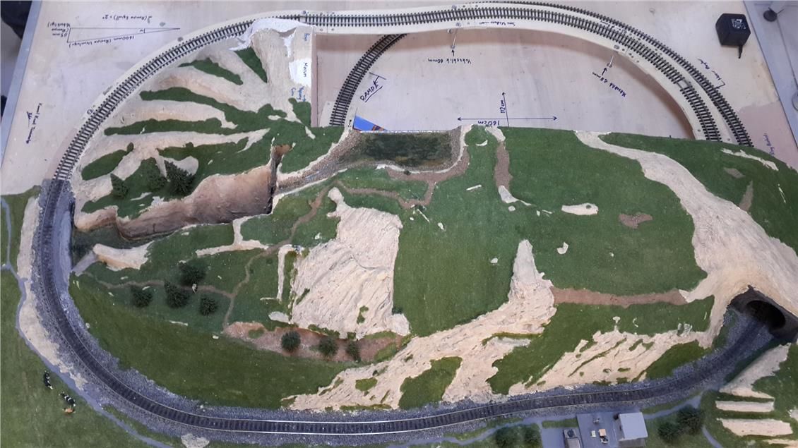 110 X 160 Cm , Kısmen Yapılmış Diorama