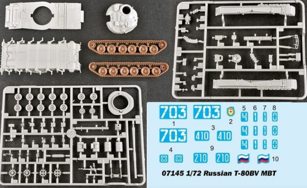 1/72 Russian T-80BV MBT