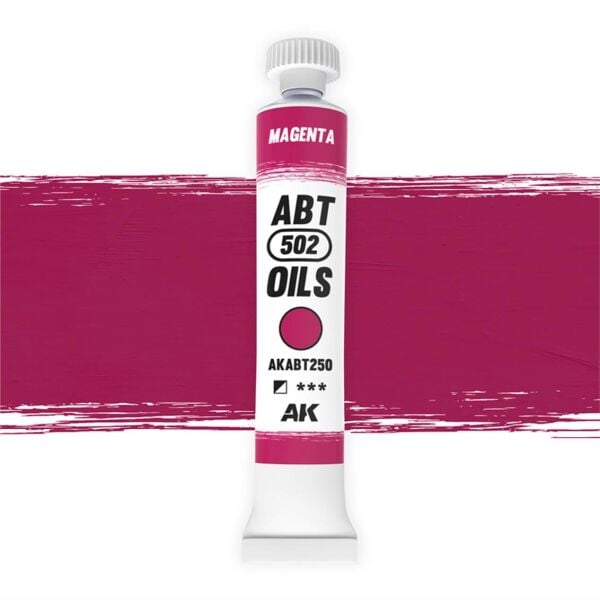 AK ABT505 20 ml. Yağlı Boya, Magenta