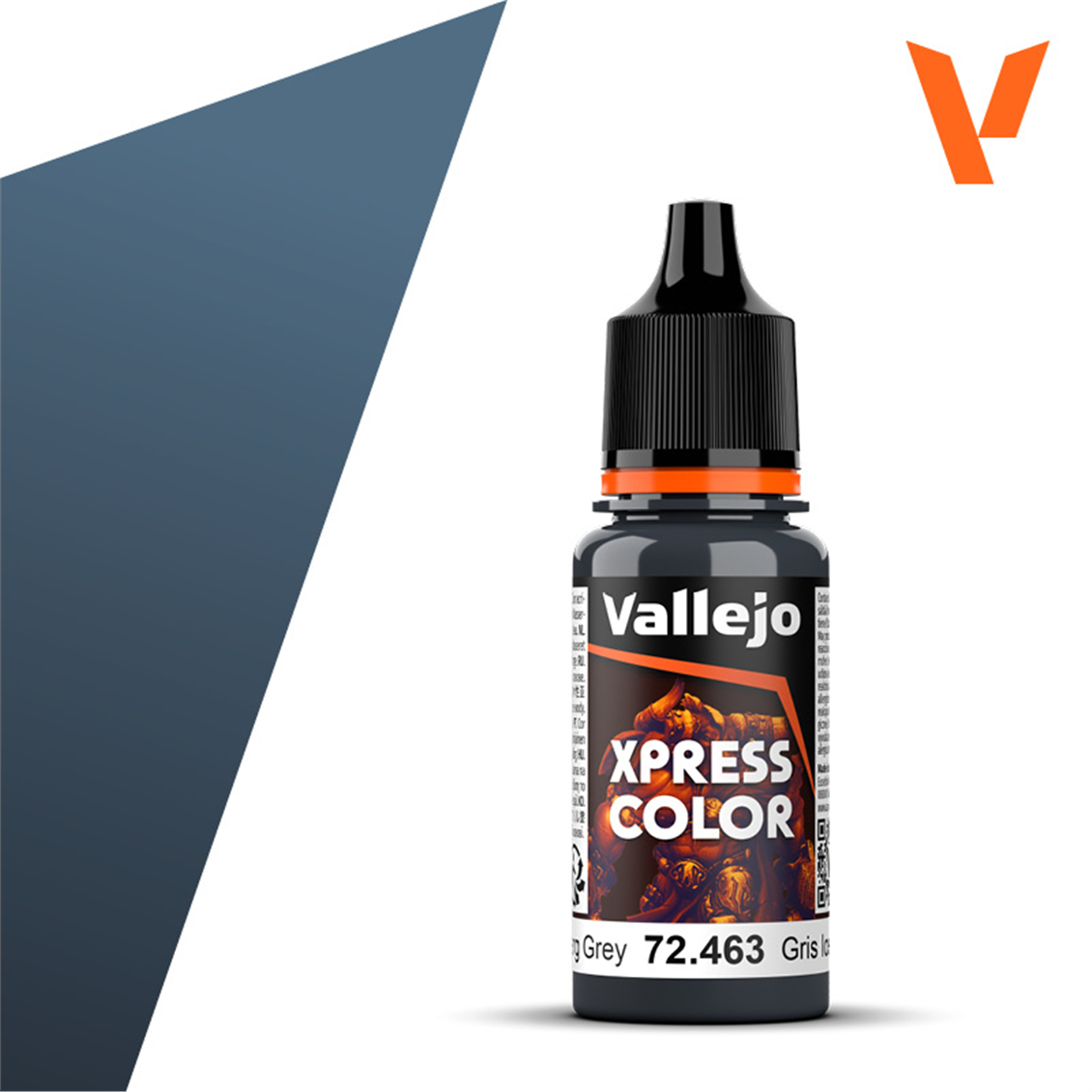 Vallejo 72463 18 ml. Iceberg Grey, Xpress Game Color Serisi Model Boyası