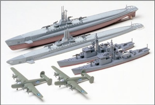 1/700 US Gato Class &Jpn. Sub. Chaser