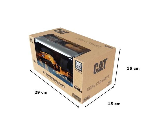 Diecast Masters 85058 1/50 Ölçek, Cat 365B L Series-II Ekskavatör, Sergilemeye Hazır Metal İş Makinası Modeli