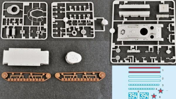 1/72 Sovyet T-28 Medium Tank (Welded)