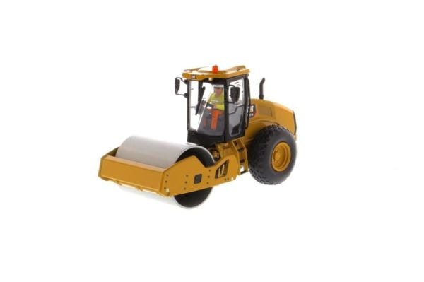 Diecast Masters 85589 1/50 Ölçek, Cat CS11 GC Titreşimli Toprak Silindiri, Sergilemeye Hazır Metal İş Makinası Modeli