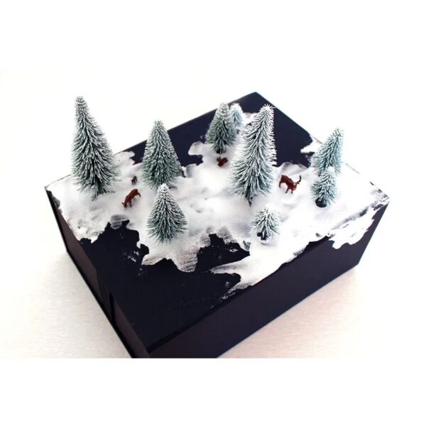 Noch 32828 Karlı Çam Ağaçları, 25 Adet, 3,5-9 cm. Diorama Malzemesi