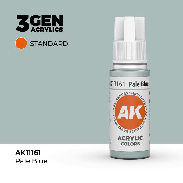 AK 11161 17 ml. Pale Blue, 3GEN Akrilik Model Boyası