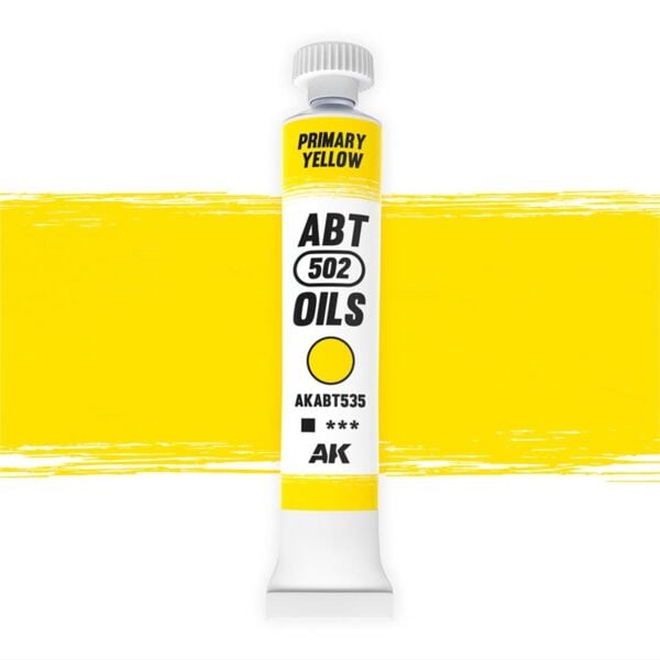 AK ABT545 20 ml. Yağlı Boya, Primary Yellow