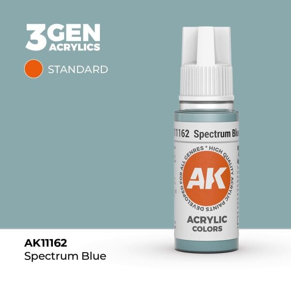 AK 11162 17 ml. Spectrum Blue , 3GEN Akrilik Model Boyası
