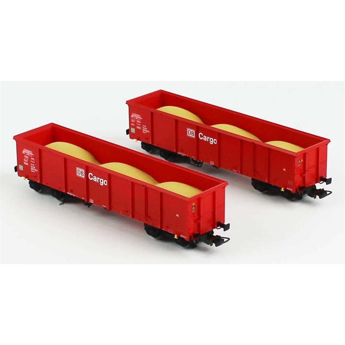 Piko (Expert) 58234 1/87 Ölçek, 2 Adet Eaos Gondola Tipi, Kum Taşıyan, DB AG 5.Dönem, Model Tren Yük Vagonu