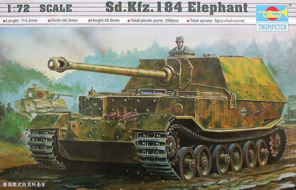 1/72 Sd.Kfz.184 Elefant Tank
