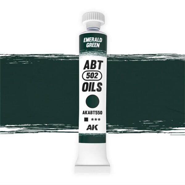 AK ABT560 20 ml. Yağlı Boya, Emerald green