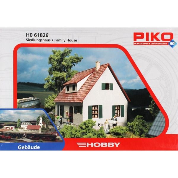 Piko 61826 1/87 Ölçek, Aile Evi, Plastik Model Kiti