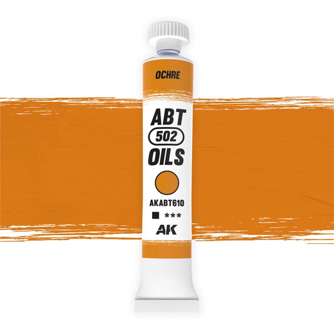AK ABT620 20 ml. Yağlı Boya, Ochre