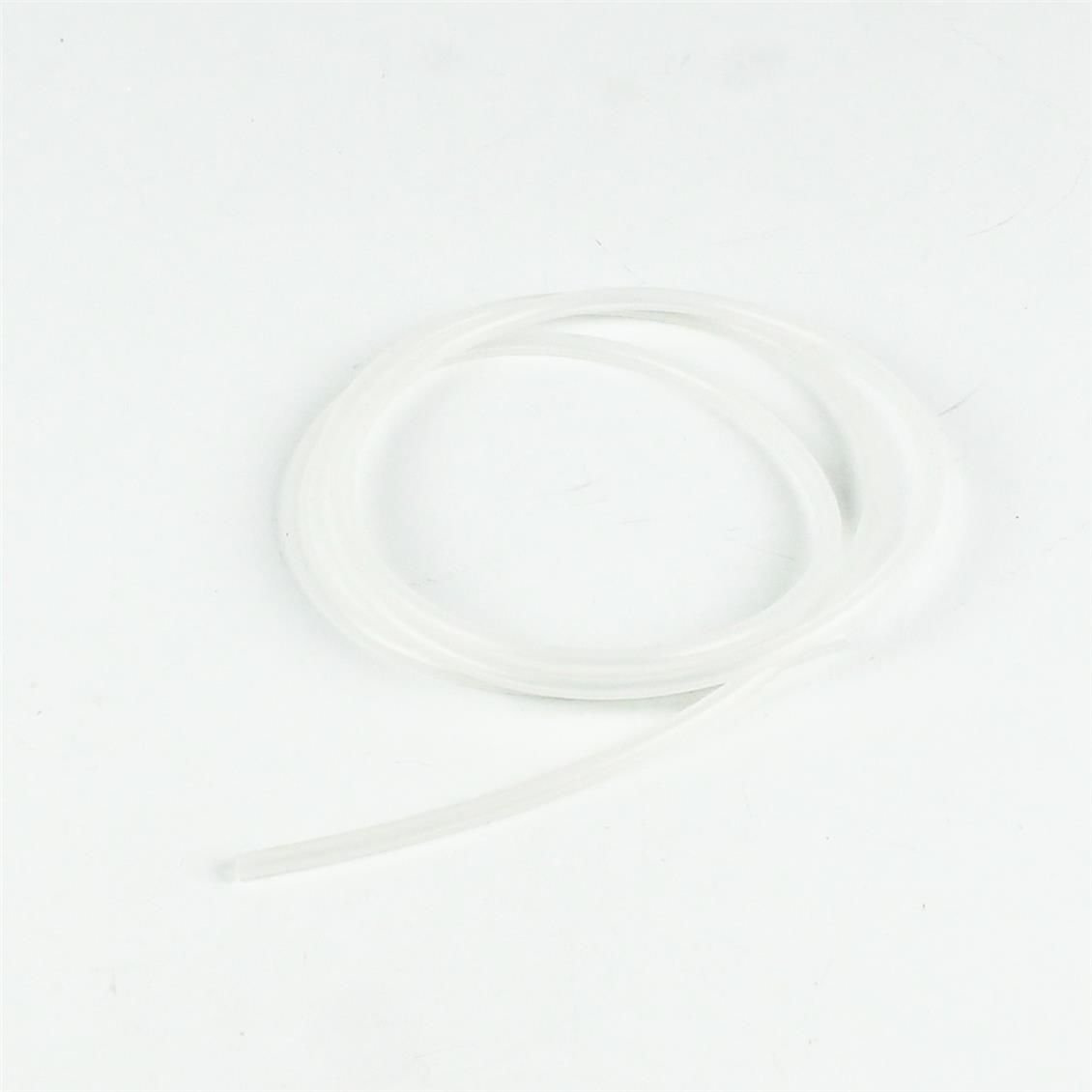 Haoye HY005-00601 Silikon Nitro ve Benzin Hortumu, Renksiz, 1 Metre, D4×?2.3 mm.