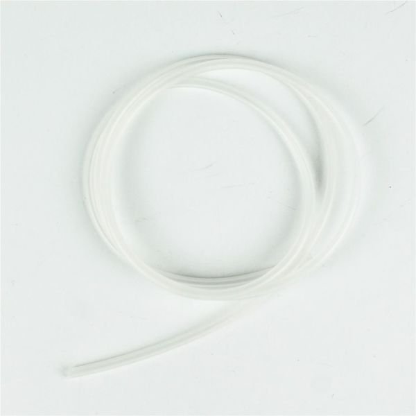 Haoye HY005-00601 Silikon Nitro ve Benzin Hortumu, Renksiz, 1 Metre, D4×?2.3 mm.