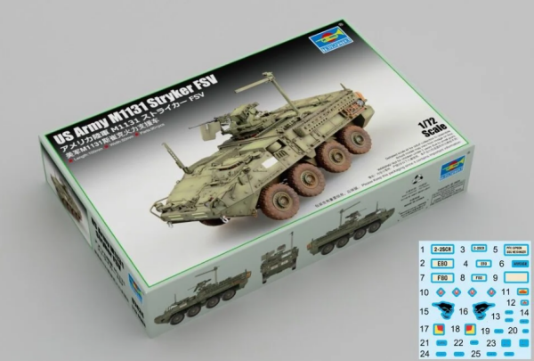 1/72 US Army M1131 Stryker FSV