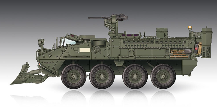 1/72 M1132 Stryker Engineer Squad Vehicle w/SOB