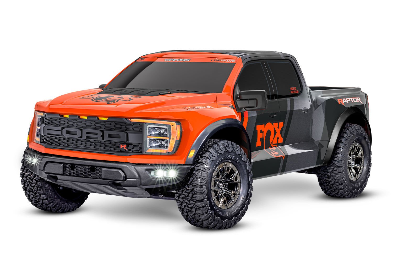 Traxxas Ford® F-150® Raptor R™ 4x4 VXL Ultimate Turuncu