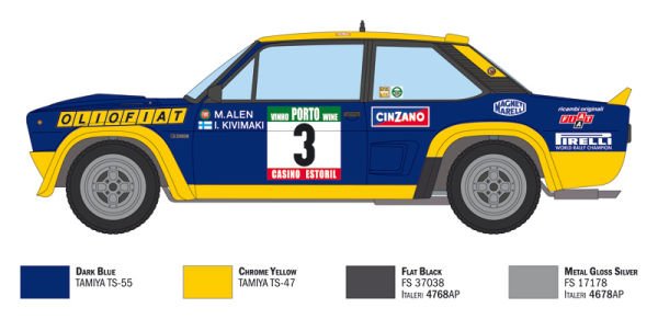 FIAT 131 Abarth Rally OLIO FIAT