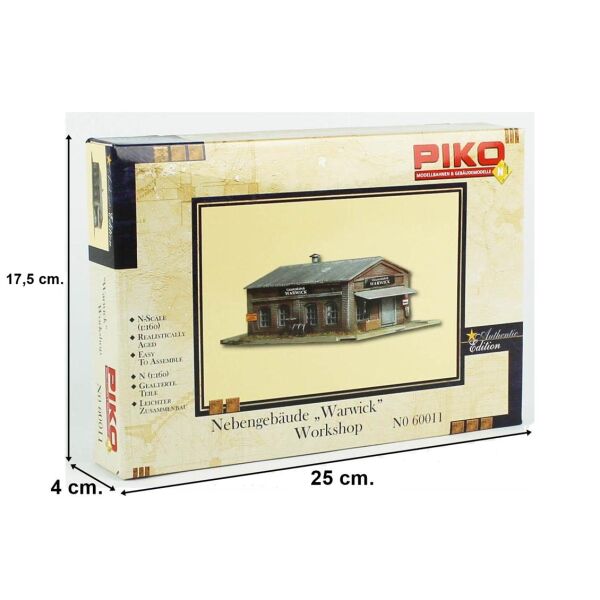 Piko 60011 1/160 Ölçek, Warwick Atölyesi, Plastik Model Kiti