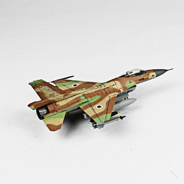 QD018 1/72 Ölçek, F-16C Fighting Falcon Sergilemeye Hazır Plastik Uçak Maketi