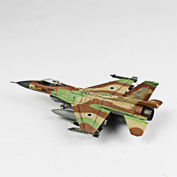 QD018 1/72 Ölçek, F-16C Fighting Falcon Sergilemeye Hazır Plastik Uçak Maketi