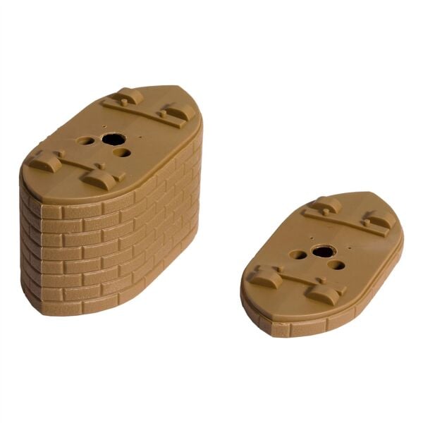 Noch 21410 1/87 Ölçek, Köprü Ayakları (Dubaları), 5 Adet, 5 mm.