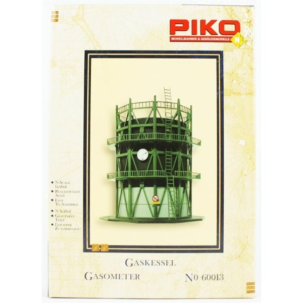 Piko 60013 1/160 Ölçek, Gaz Deposu, Plastik Model Kiti