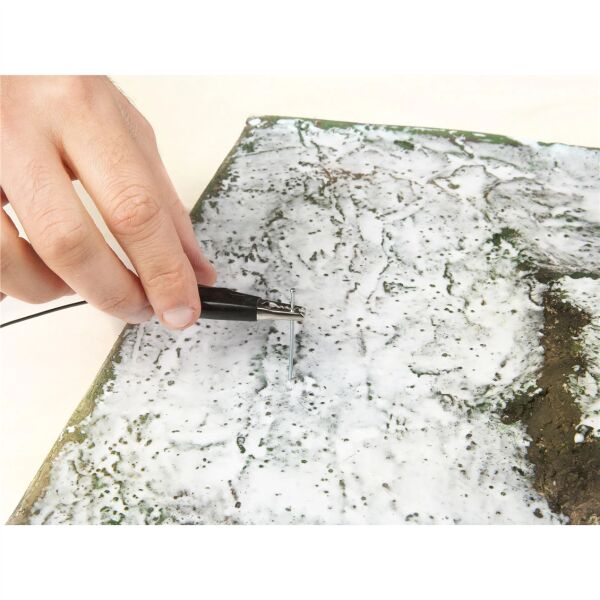 Noch 8361 Koyu Yeşil Çayır Dokusu, 4 mm. 20 gram, Diorama Malzemesi