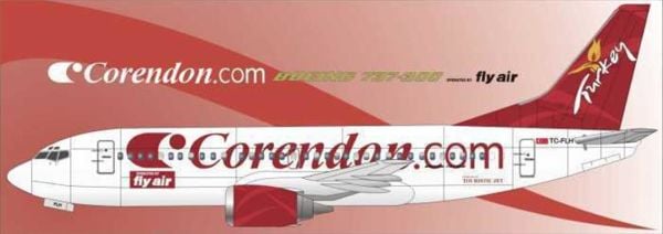 Nazca Decals Cor001 1/144 Ölçek, Corendon Flyair 737-300