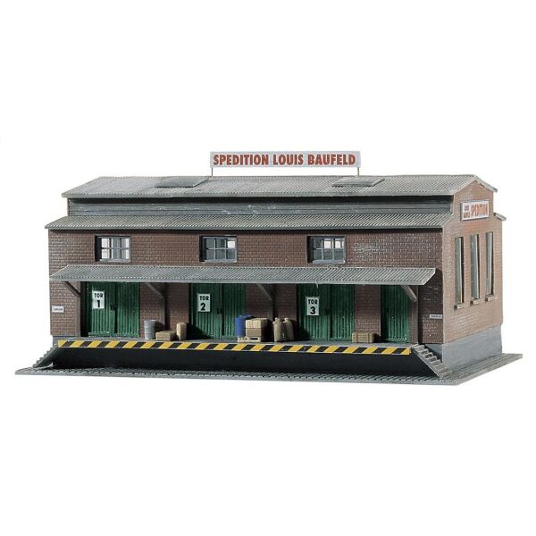 Piko 60015 1/160 Ölçek, Louis Baufeld Nakliyat Ambarı, Plastik Model Kiti