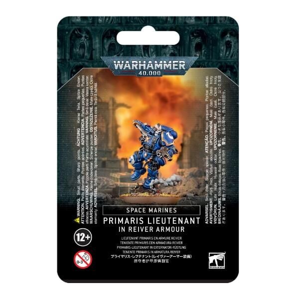 Space Marines: Primaris Lieutenant in Reiver Armour