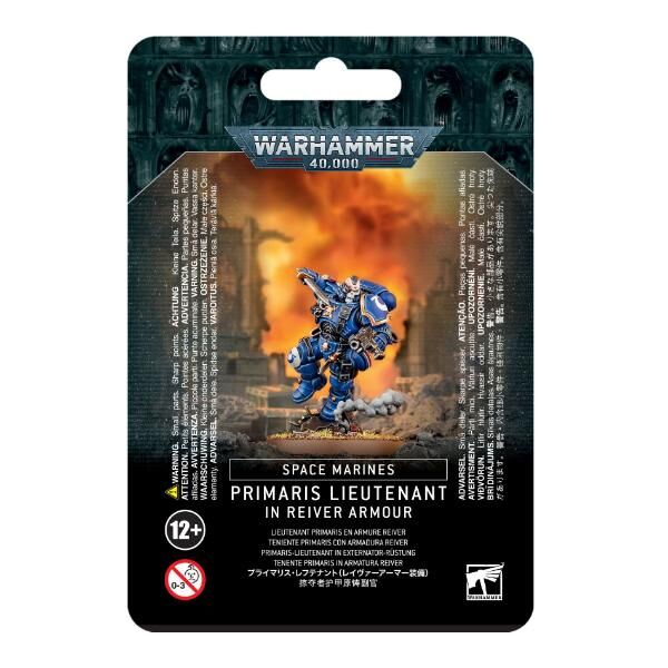 Space Marines: Primaris Lieutenant in Reiver Armour