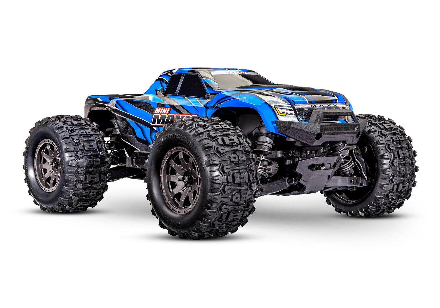 Traxxas Mini Maxx ® 4WD BL-2s Monster Truck Mavi