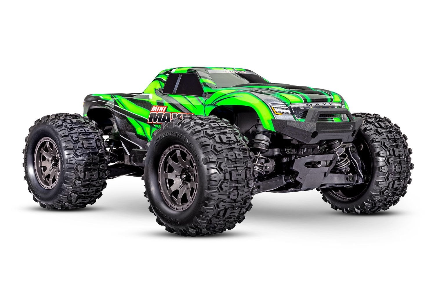 Traxxas Mini Maxx ® 4WD BL-2s Monster Truck Yeşil