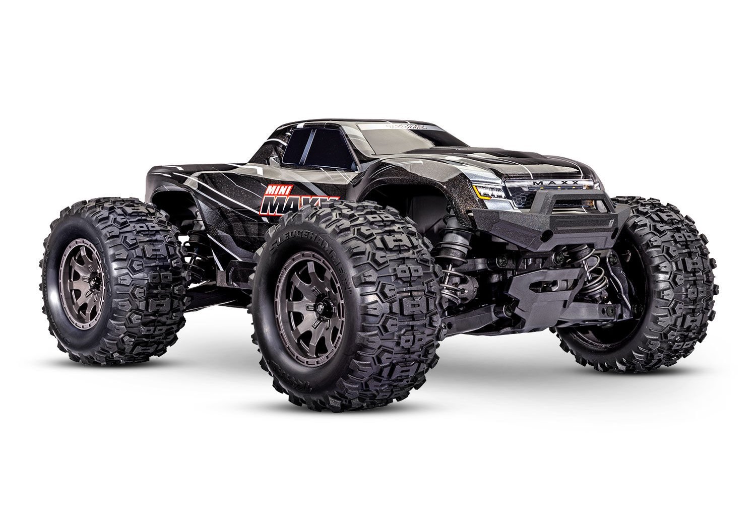 Traxxas Mini Maxx ® 4WD BL-2s Monster Truck Siyah