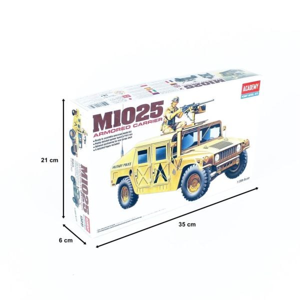 Academy 13241 1/35 Ölçek, M-1025 Amerikan Zırhlı Personel Taşıyıcı, Plastik Model kiti