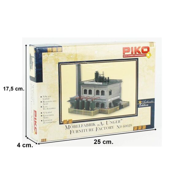 Piko 60029 1/160 Ölçek, A.Unger Mobilya Fabrikası, Plastik Model Kiti