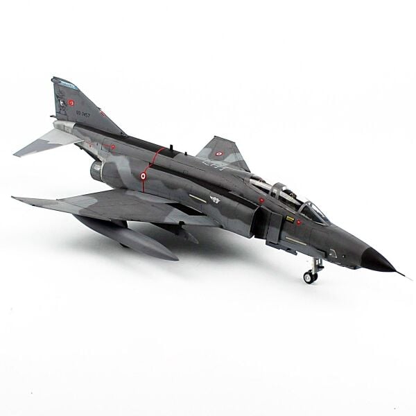 QD194 1/48 Ölçek, RF-4E TM 173. Filo (Şafak), Sergilemeye Hazır Model Uçak