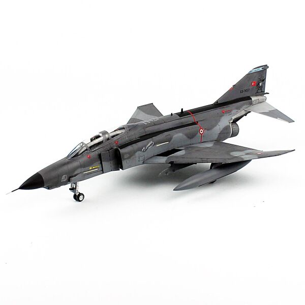QD194 1/48 Ölçek, RF-4E TM 173. Filo (Şafak), Sergilemeye Hazır Model Uçak